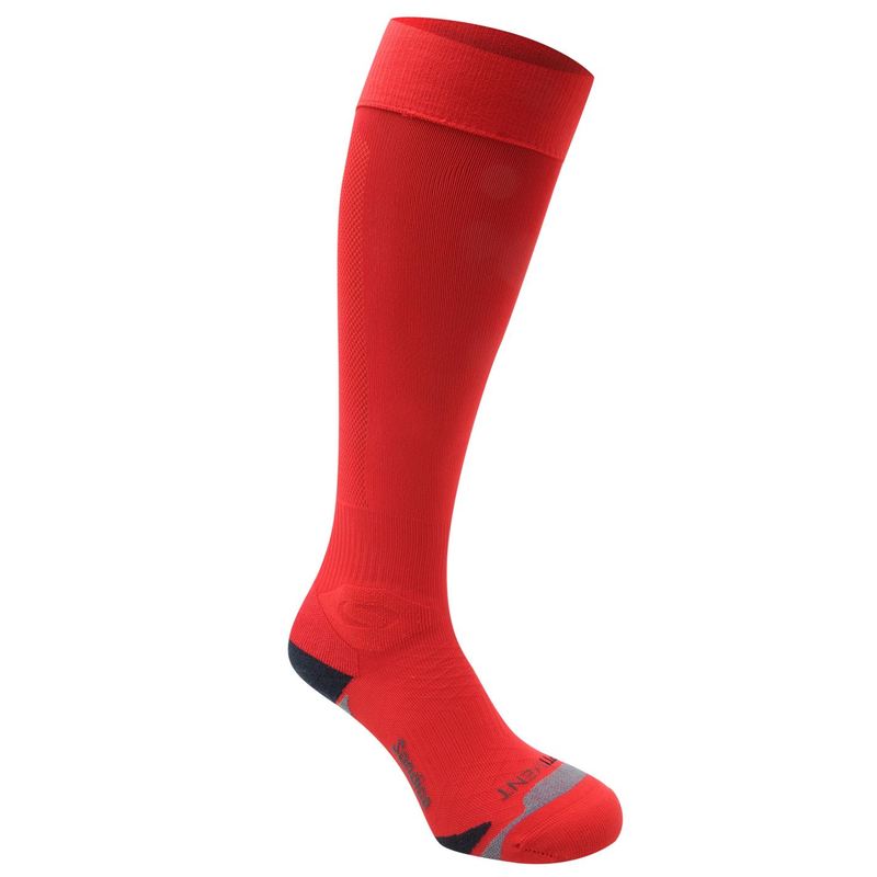 【送料無料】 ソンディコ メンズ 靴下 アンダーウェア Elite Football Socks Red 1