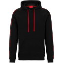 【送料無料】 フューゴ メンズ パーカー・スウェット フーディー アウター Hugo Boss Sporty Logo Hoodie Mens Black 00...