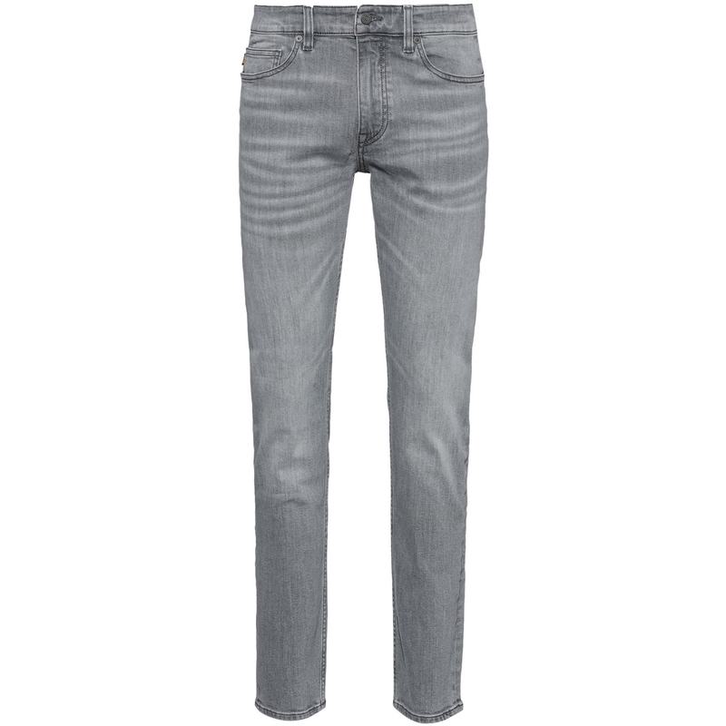  ボス メンズ デニムパンツ ジーンズ ボトムス Delaware Slim Jeans Silver 041