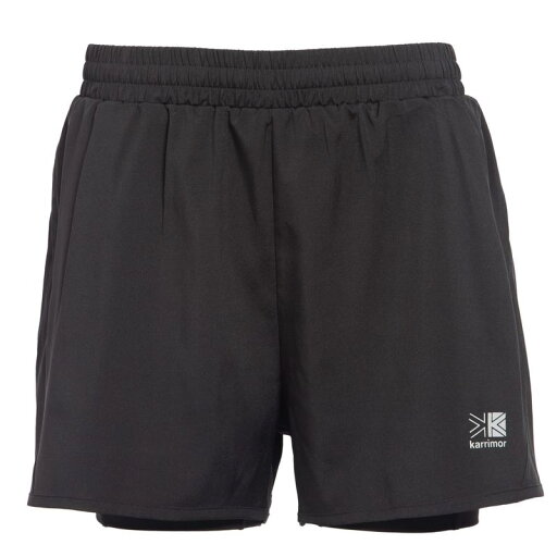 【送料無料】 カリマー レディース ハーフパンツ・ショーツ ボトムス 2 in 1 Running Shorts Womens Black 【送料無料】 カリマー レディース ハーフパンツ・ショーツ ボトムス 2 in 1 Running Shorts Womens Black
