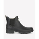 【送料無料】 バーブァー レディース ブーツ レインブーツ シューズ Wilton Wellingtons Black