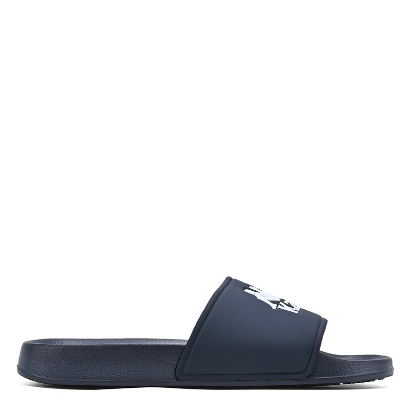 yz Jbp fB[X T_ V[Y Authentic Logo Slides Mens Navy