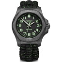 yz rNgmbNX Y rv ANZT[ Victorinox Swiss Army I.N.O.X. Carbon 43mm Watch Black