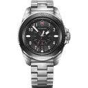 yz rNgmbNX Y rv ANZT[ Mens Victorinox Swiss Army Journey 1884 Watch Silver and Black