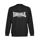 【送料無料】 ロンズデール メンズ ニット・セーター アウター Essential Crew Sweater Mens Black