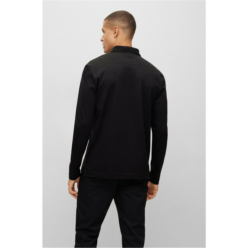 ボス メンズ トップス ポロシャツ Boss HBG Pirol Sn00 Black 001 ブラック