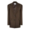 【送料無料】 スポーツマックス レディース ジャケット・ブルゾン アウター Biella Blazer Chocolate