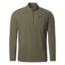 【送料無料】 リーボック メンズ シャツ トップス TS quarter Zip Sn99 Army Green