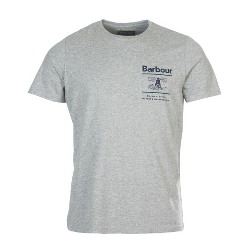 【送料無料】 バーブァー メンズ Tシャツ トップス Essential Reed T-Shirt Grey Marl 【送料無料】 バーブァー メンズ Tシャツ トップス Essential Reed T-Shirt Grey Marl