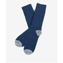  バーブァー メンズ 靴下 アンダーウェア Houghton Socks Navy NY31