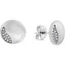 yz JoNC fB[X sAXECO ANZT[ Ladies Calvin Klein stainless steel crystal earrings Silver