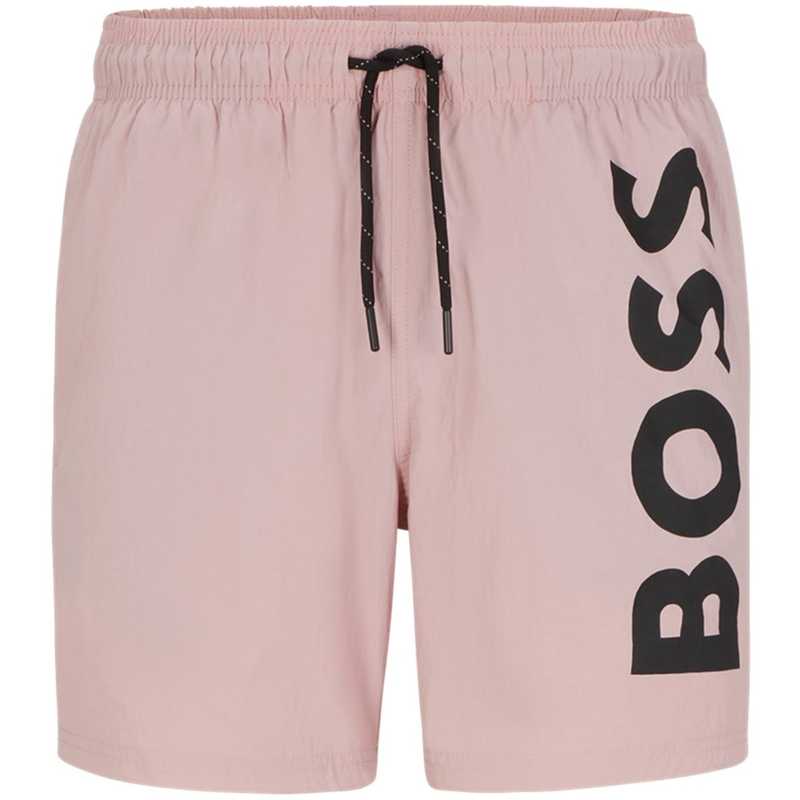 ボス メンズ 水着 ハーフパンツ・ショーツ ショートパンツ Boss Octopus Swim Shorts Pink 680 ピンク