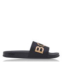 【送料無料】 ボス メンズ サンダル シューズ Bay Pool Sliders Black/Gold 007