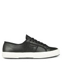 スペルガ レザースニーカー メンズ 【送料無料】 スペルガ メンズ スニーカー シューズ Superga 2750 Leather Sn00 Black