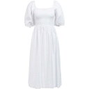 yz o[u@[ fB[X s[X gbvX Areca Midi Dress White