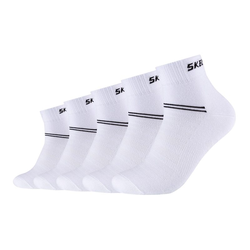 yz XPb`[Y fB[X C A_[EFA Quarter Socks 5Pk White