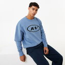 【送料無料】 ジャック ウィルス メンズ パーカー・スウェット アウター Oval Graphic Crew Sweater Blue