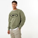 【送料無料】 ジャック ウィルス メンズ パーカー・スウェット アウター Oval Graphic Crew Sweater Dusky Green