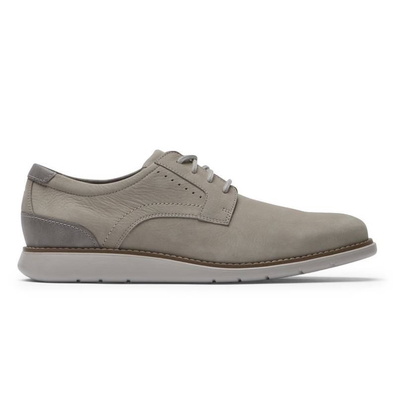 【送料無料】 ロックポート メンズ スニーカー シューズ Total Motion Craft Plain Toe Rocksand Nubuck Neutral