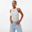 【送料無料】 ジャック ウィルス レディース タンクトップ トップス Badge Rib Tank Top Grey Marl