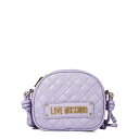 【送料無料】 ラブ モスキーノ レディース ハンドバッグ バッグ Super Quilt Oval Bag Pink(4)