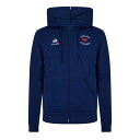 【送料無料】 ルコックスポルティフ メンズ パーカー・スウェット アウター FFR France Rugby Full Zip Hoodie Blue