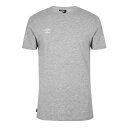 【送料無料】 アンブロ メンズ Tシャツ トップス Cl Ls Crew Tee Sn99 Gry Marl/White