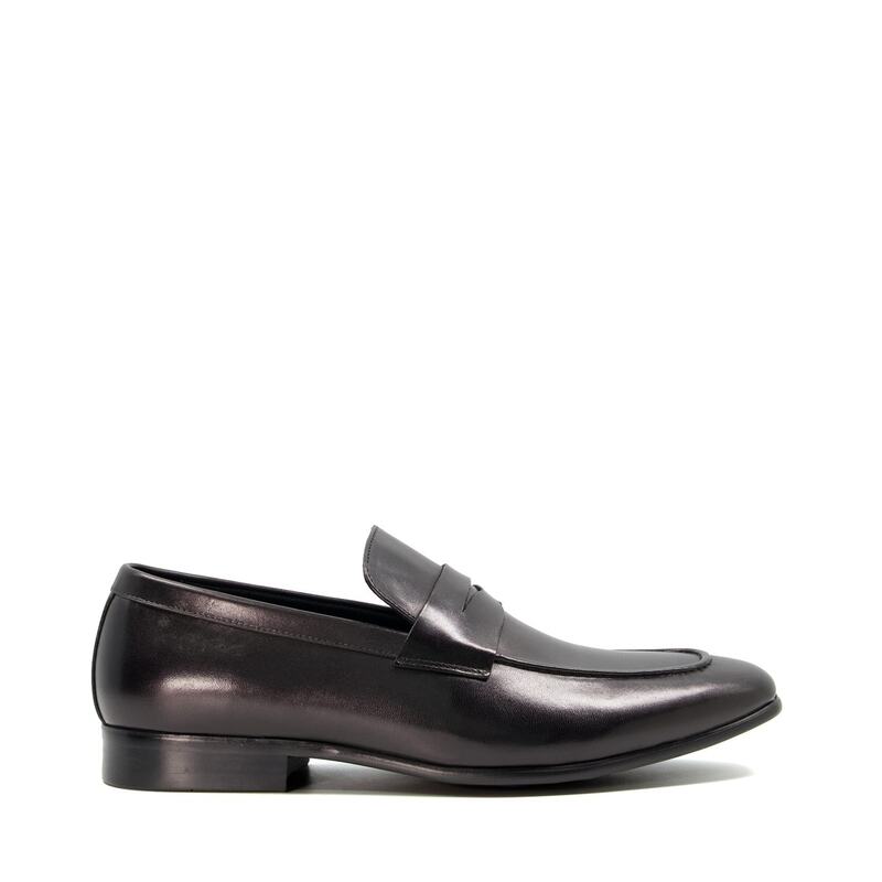 【送料無料】 デューンロンドン メンズ スニーカー シューズ Server Saddle Loafers Black