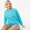 【送料無料】 ジャック ウィルス レディース パーカー・スウェット アウター Pheasant Logo Crew Neck Sweatshirt Sea Je...
