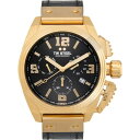 yz eB[_uXeB[ Y rv ANZT[ Mens TW Steel Swiss Canteen Chronograph Date Watch Gold and Black