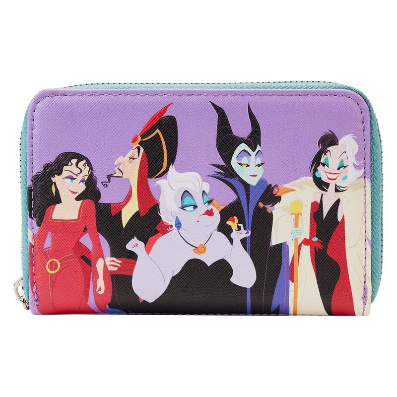 【送料無料】 ラウンジフライ レディース 財布 アクセサリー Disney Zip Wallet 15 Villians