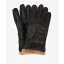 【送料無料】 バーブァー メンズ 手袋 アクセサリー Leather Utility Gloves Brown BR11