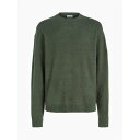 【送料無料】 カルバンクライン メンズ パーカー・スウェット アウター Lycra Blend Comfort Fit Sweatshirt Thyme