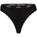 【送料無料】 ボス レディース パンツ アンダーウェア Thong Ci 10253667 01 Black