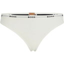 【送料無料】 ボス レディース パンツ アンダーウェア Thong Ci 10253667 01 Open White