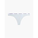 【送料無料】 カルバンクライン レディース パンツ アンダーウェア Carousel Thong Arctic Ice