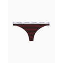 【送料無料】 カルバンクライン レディース パンツ アンダーウェア Carousel Thong Tawny Port