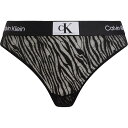 【送料無料】 カルバンクライン レディース パンツ アンダーウェア Modern Thong Black