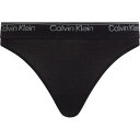 【送料無料】 カルバンクライン レディース パンツ アンダーウェア Modern Seamless Thong Black