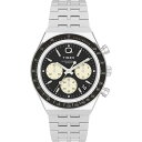 yz ^CbNX Y rv ANZT[ Mens Timex Special Projects Watch Silver and Black