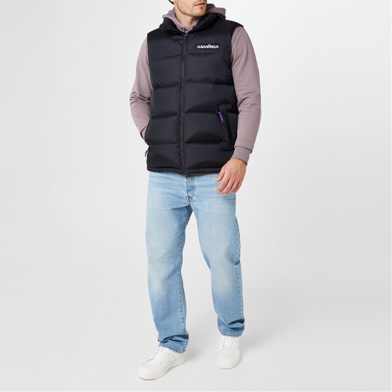 【送料無料】 カリマー メンズ ジャケット・ブルゾン アウター K2 DwnGilet Sn34 Black