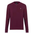 【送料無料】 ライルアンドスコット メンズ パーカー・スウェット アウター Sweatshirt Burgundy Z562