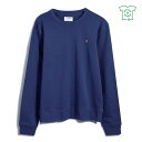 【送料無料】 ファーラー メンズ パーカー・スウェット アウター Tim Crew Sweatshirt Blue Peony