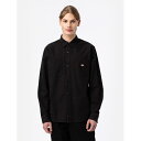 ディッキーズ 【送料無料】 ディッキーズ メンズ ジャケット・ブルゾン アウター Dickies Canvas Shirt Sn34 Washed Blk C401