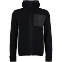 【送料無料】 バブアー メンズ パーカー・スウェット アウター Eraser Knitted Hoodie Black