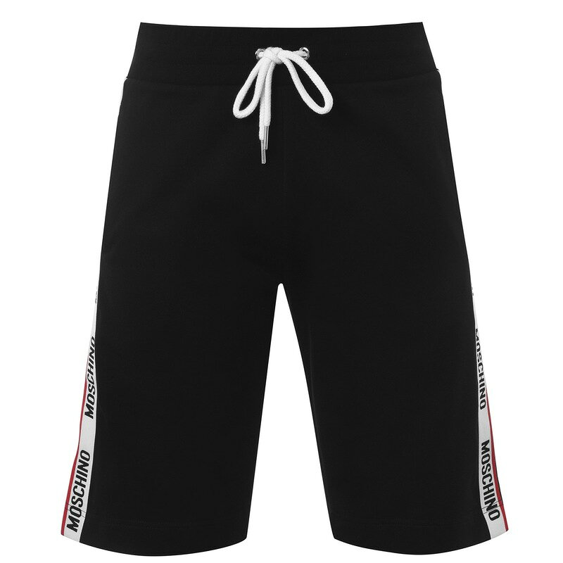 Short, Half Pants - モスキーノ メンズ ボトムス ハーフパンツ・ショーツ ショートパンツ MOSCHINO Tape Shorts Black ブラック