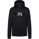 【送料無料】 ボス メンズ パーカー・スウェット アウター HBG Soody Mirror Sn34 Black 001