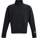 【送料無料】 アンダーアーマー メンズ シャツ トップス Sum Knit half Zip Jumper Black