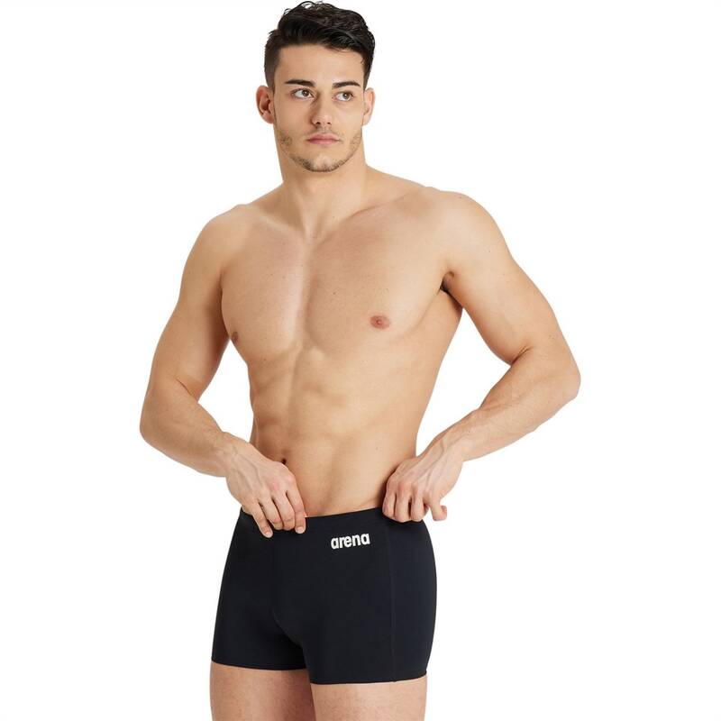 アリーナ メンズ 水着 ハーフパンツ・ショーツ Arena Swim Short Solid Mens Black White ホワイト