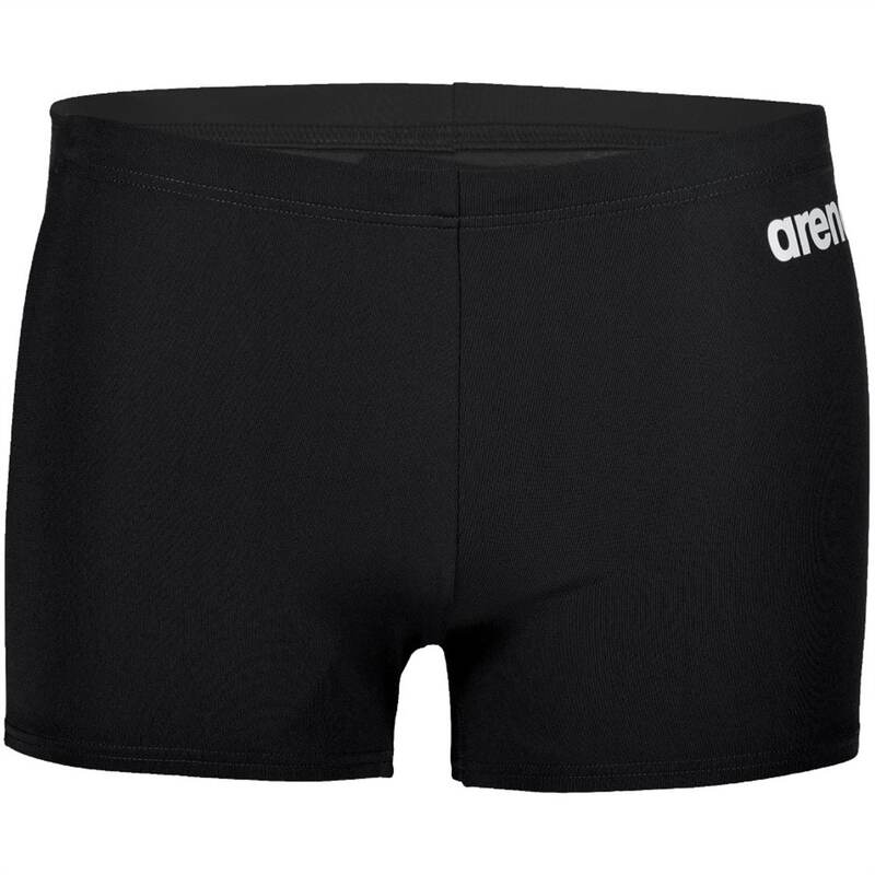 アリーナ メンズ 水着 ハーフパンツ・ショーツ Arena Swim Short Solid Mens Black White ホワイト